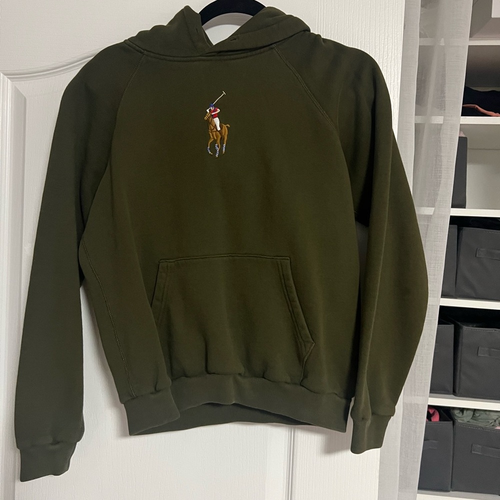 Polo by Ralph Lauren Men's Green Hoodie